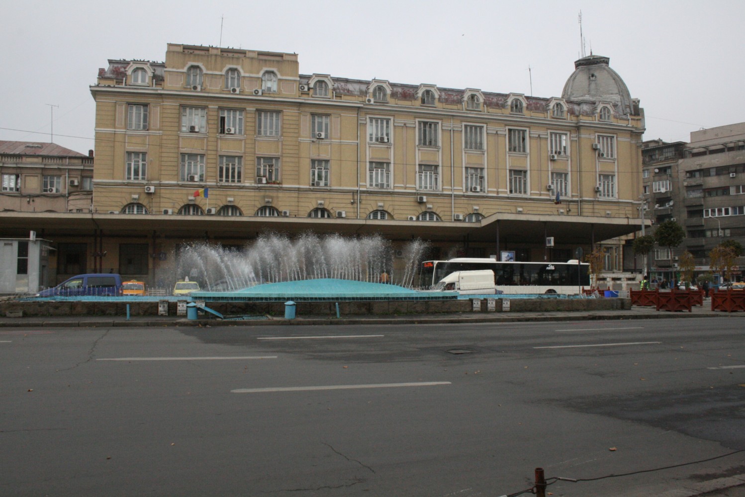 Mit der Bahn durch Rumänien: Gara de Nord in Bukarest