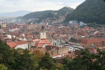 Urlaub in Braşov (Kronstadt): Blick auf Brasov (Kronstadt)