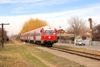 Foto: Einfahrt des Triebwagens der TFC aus Richtung Bârlad in Fârțănești
