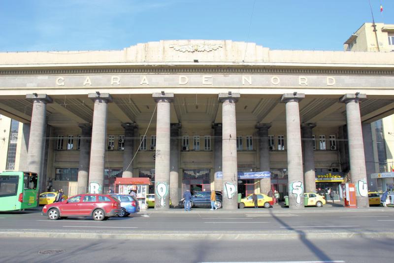 Foto: Der Hauptbahnhof "Gara de Nord" in Bukarest