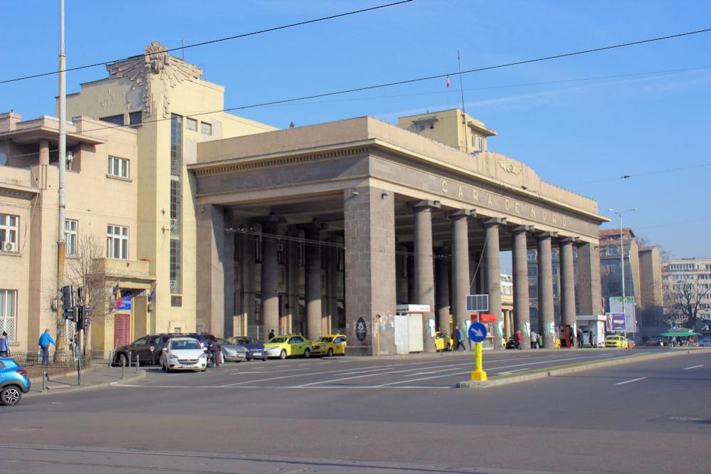Der Hauptbahnhof in Bukarest - Gara de Nord