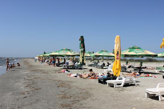 Urlaub in Sulina: Am Strand von Sulina am Schwarzen Meer